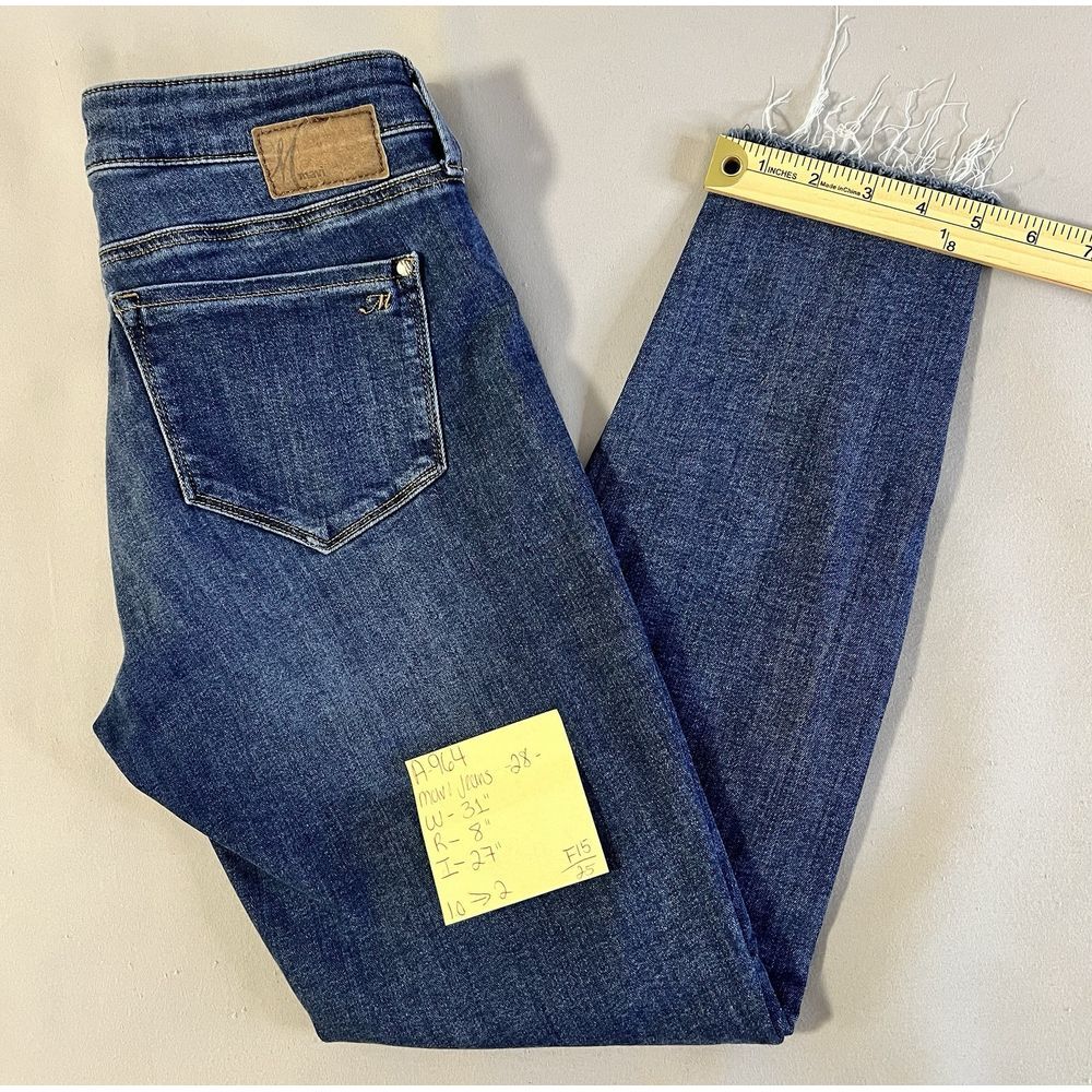 Mavi Ankle Women's Denim‎ Jeans Size 28 Blue High Rise RN 95767 - Picture 9 of 9